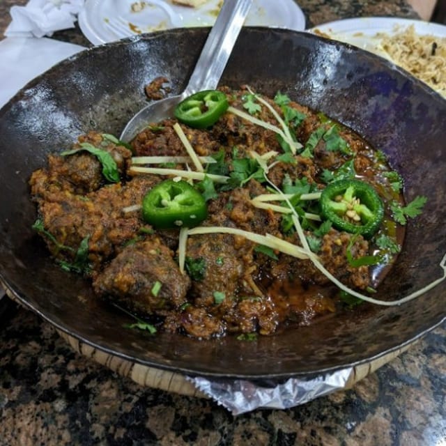 Chicken Seekh Kaboob Krahi.